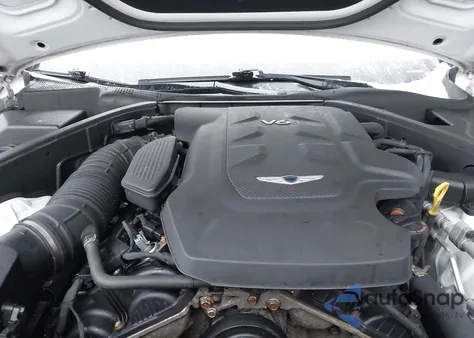 2017 Genesis G80 3.8 z USA, uszkodzony, nr VIN KMHGN4JE6HU177296